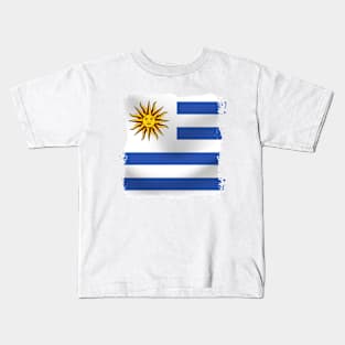 Uruguay artwork Kids T-Shirt